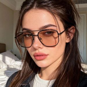 gafas aviador unisex con protección uv | diseño clásico y moderno